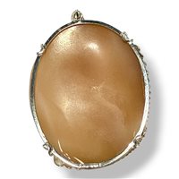 Pendant Mandile 1922 Woman Cammei  in Silver Conchiglia 2MCICM234.3 - 2MCICM234.3